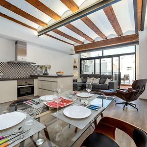 Florit Flats - Center Luxurious 1Br 1Ba Terrace Wi-Fi Ac